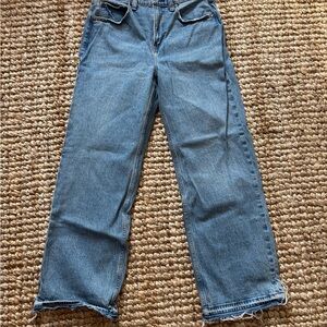 Abercrombie & Fitch Light Blue Straight Leg Jeans